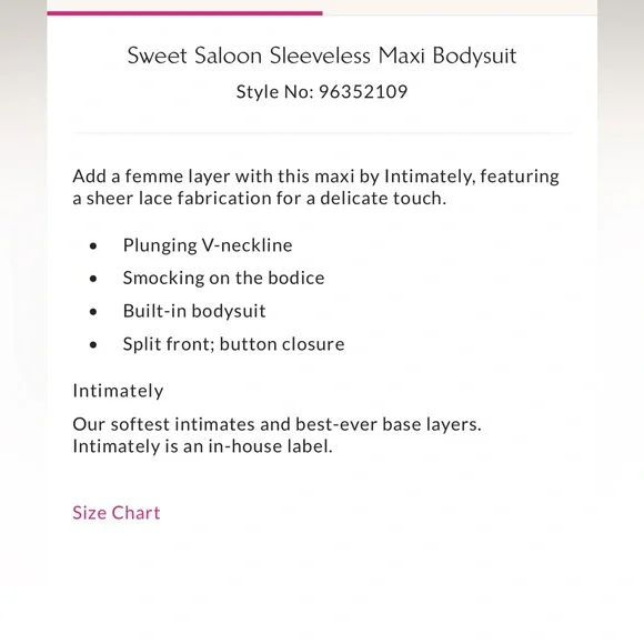 Free People Sweet Saloon Maxi Bodysuit - Picture 5 of 5